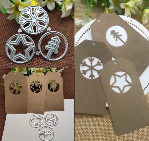 Metal cutting die christmas - -,