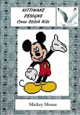 Mickey mouse cross - stitch, kit