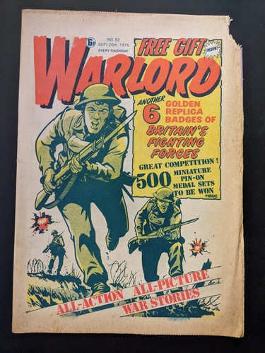 Warlord comic september - comic,