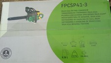 35cm bar B & Q Petrol Chainsaw. 41cc engine.  Brand new and boxed..