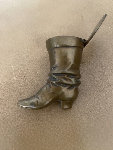 Victorian boot vesta case - victorian,
