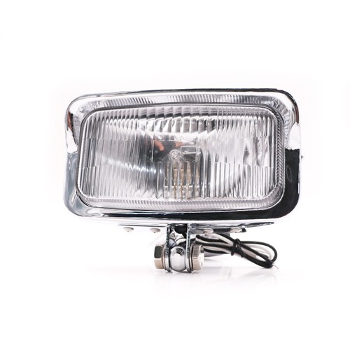 Motorcycle chrome retro - retro, square