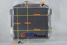 Aluminum Radiator For 1971-1977 Ford Capri II MK1 2600/2800 V6 LHD US-SPEC MT