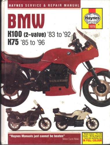 Bmw k100 k75 - bmw, rs,rt,lt,k75,k75