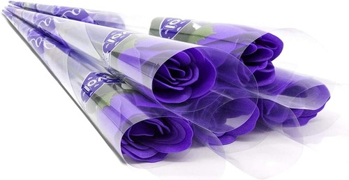 Artificial single rose flower - single,