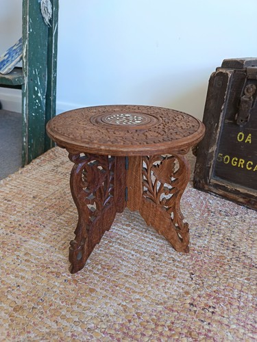 Vintage anglo indian - indian, carved