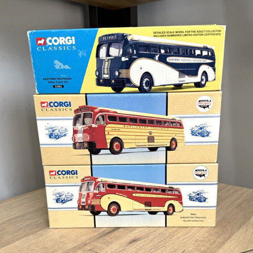 Lot corgi classics yellow - classics,
