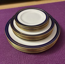 Service For 6 Coalport Blue