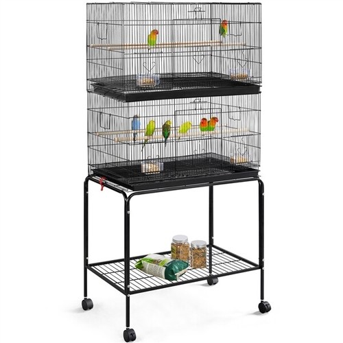 Wide flight tiers bird cage - bird,