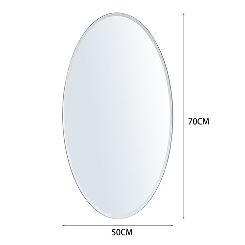 50x70cm oval bathroom wall - oval,