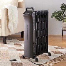 Oil filled radiator portable - filled,