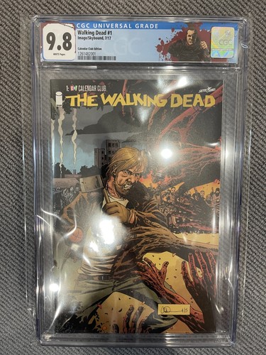 Walking dead cgc 8 - dead, #1