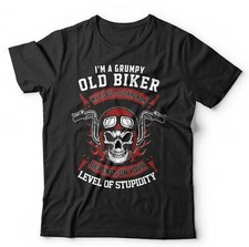 Biker Tshirt I'm A Grumpy Old