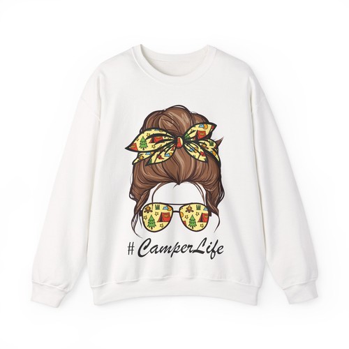 Camper life mom - mom, sweatshirt