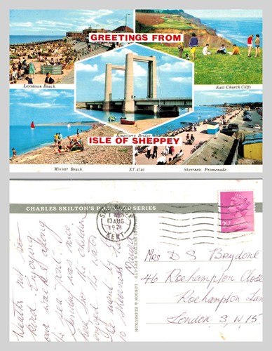 Vintage postcard multi - vintage, multi-view