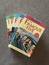 Famous Five by Enid Blyton - Books No 1-5,  Very Good Condition, Never Read