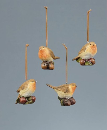 Christmas festive robins on - christmas,