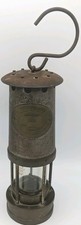 Vintage Brass E. Thomas & Williams Aberdare Cambrian Miners Safety Lamp UK ⭐⭐⭐⭐⭐