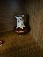 Lava Glaze Drip Vase Kingston Pottery Vase Vintage ceramic 1970s vase