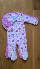 Heart Sleepsuits Babygrows