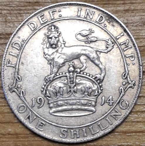 1914 shilling king - -, george