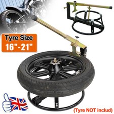 Portable 16"-21" Motorcycle Tire Changing Machine Tyre Bead Breaker Changer UK