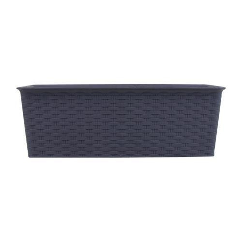 Rectangle rattan planter - rattan,