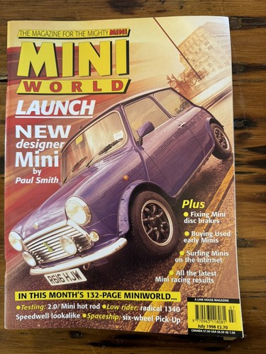 Mini world magazine back - mini,