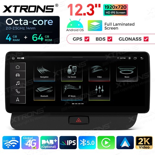 Android 8 core car - 12.3", 8-core
