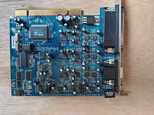 Audio 1010lt soundcard pci - soundcard.,