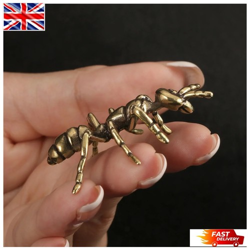 Brass ant decor - decor, miniature