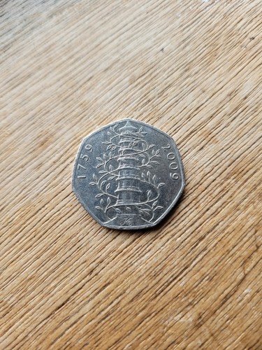 Kew gardens 2009 50p - 50p, coin