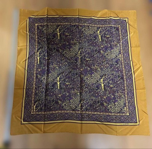 Loewe large silk scarf - loewe,