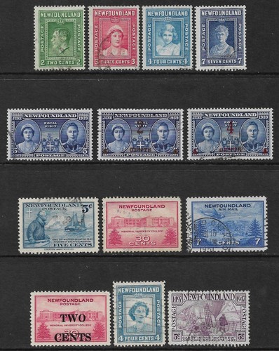 Newfoundland 1938 selection - 1938-47,