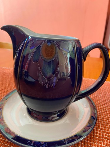 Denby baroque blue gravy boat - baroque,