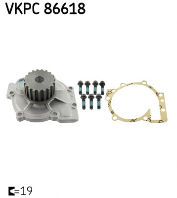Water pump engine cooling - pump,
