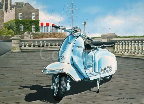 Iconic lambretta tv175 scooter - iconic,