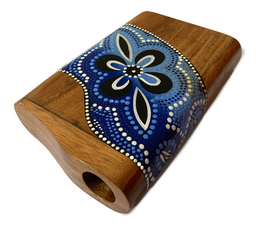 Hand made box didgeridoo - hand,