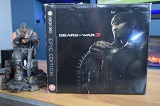 Gears Of War 3 Epic Edition Xbox-In Box Statue and collectibles only - NO GAME
