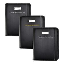 Personalised Text Faux Leather