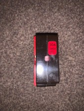 30 amp wylex plug in fuse carrier - fused - includes red base holder & screw