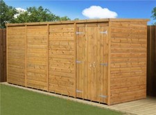 Empire Pent Garden Shed Wooden