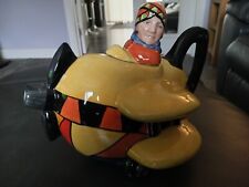 carlton ware biplane teapot
