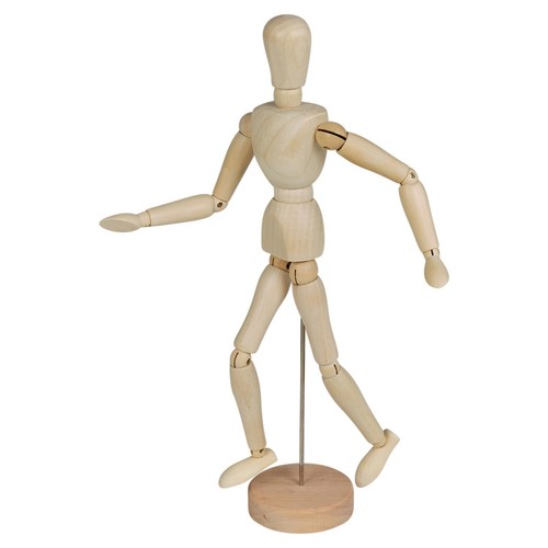 33cm wooden manikin - manikin, mannequin