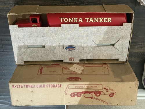 Vintage tonka tanker truck - tonka,