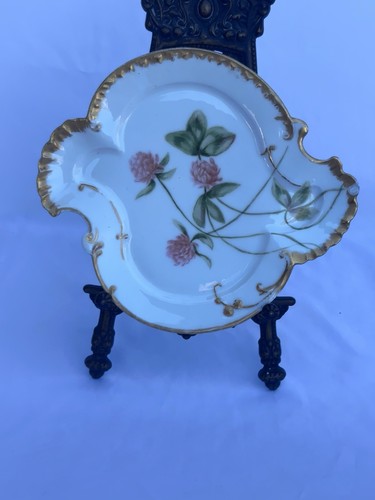 Antique limoges porcelain - limoges, leaf