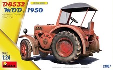 MIN24007 - Miniart 1:24 - German Traffic Tractor D8532 Mod 1950