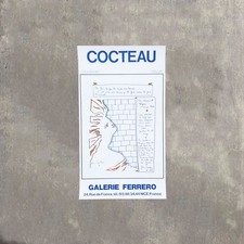 Jean Cocteau Exhibition Poster