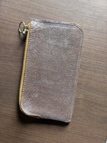 Honey and toast leather - and, pouch