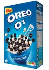 Oreo O's Chocolate Hoop and Vanilla Flavour Breakfast Cereal, 320g x 5